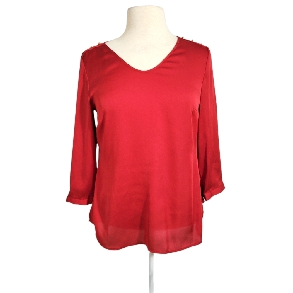 The Limited Red Blouse